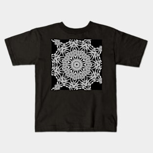 Black and white pattern Kids T-Shirt